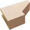 Ekena Millwork 4in. W x 8in. H x 12in. L Clemmons Woodgrain TimberThane Rafter Tail, Primed Tan RFTUR04X08X12CLERCPR - alternate 3